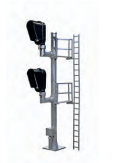 Pre Order for Atlas O Operating Safetrans Hooded double  Head Signal, no circuit board