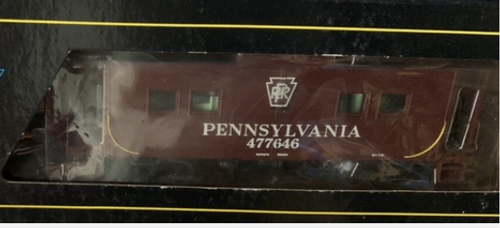 Weaver PRR  center cupola caboose, 3 rail or 2 rail , no interior or lighting