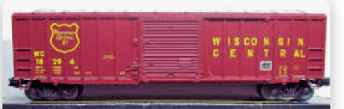 Weaver Wisconsin Central 50' ACF  box car, 3 rail or 2 rail