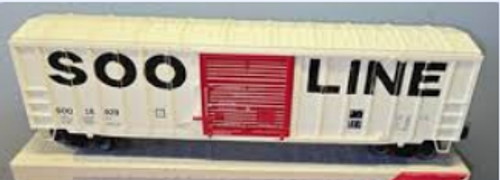 Weaver SOO LINE  50' ACF  box car, 3 rail or 2 rail