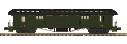 Pre-order for PDT exclusive MTH Premier NYO&W  64' woodside baggage car, 3 rail 