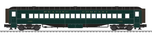 Pre-order for Lionel  O gauge Reading (solid green) set of 2 72' commuter passenger cars, (set B)