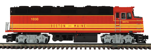 Pre-order for Atlas O Premier MBTA (Boston & Maine Heritage) F40, 3 rail or 2 rail