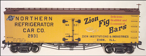 Atlas O Special Run Zion Fig Bars 36' Wood Reefer