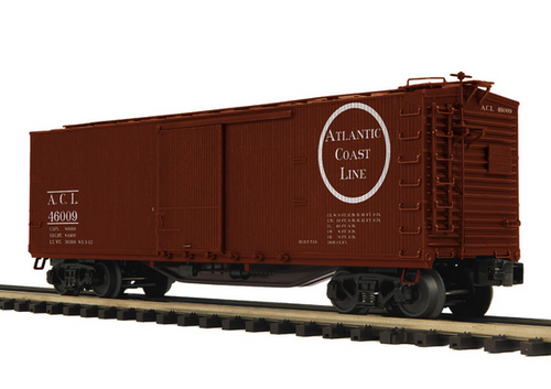 Pre-order for MTH Premier  ACL  double sheathed  40' box car, 3 rail or 2 rail