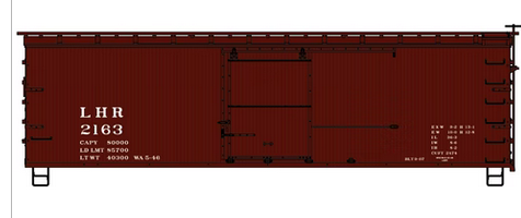 Pre-order for PDT exclusive MTH Premier  Rutland #6081 double sheathed  40' box car, 3 rail or 2 rail