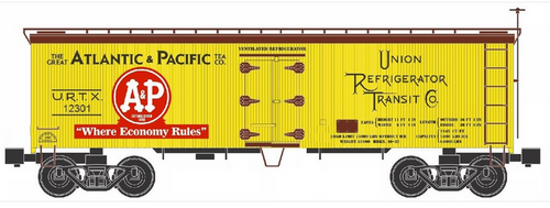 Pre-order RMT A&P Foods 36' woof reefer , 3 rail.