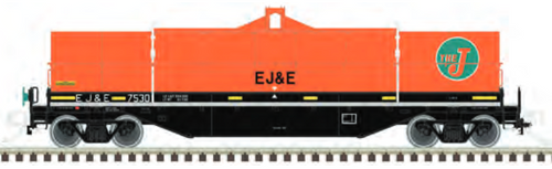 Preorder for Atlas O EJ&E 42' Coil Steel Car, 3 rail or 2 rail