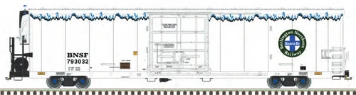 Pre-order for Atlas O BNSF trinity 64' mechanical  reefer, 3 rail or 2 rail