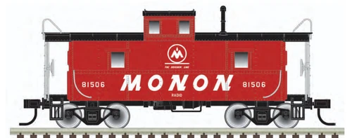 Pre-order for Atlas O Monon  Magor Steel  Caboose, 3 rail or 2 rail