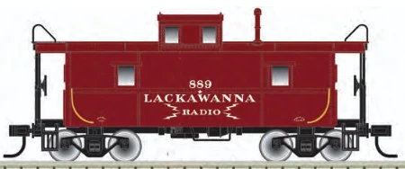 Pre-order for Atlas O DL&W Magor Steel  Caboose, 3 rail or 2 rail