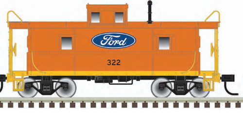 Pre-order for Atlas O Ford Magor Steel  Caboose, 3 rail or 2 rail