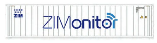 Pre-order Atlas O Zim Monitor 40' reefer  container