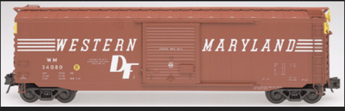 Atlas O WM 50' PS-1 box car, 3 rail or 2 rail