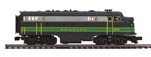 MTH Premier Reading F-7A-B  diesels, 2 rail, w/Sound, exhaust, DCC,. proto 3.0