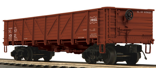 Pre-order  MTH Premier SLSF composite  drop bottom 40' gondola, 3 rail or 2 rail