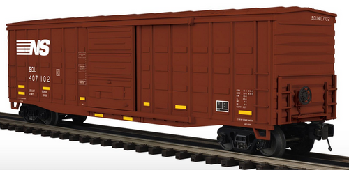 Pre-order for MTH Premier NS 50' waffle side box car, 3 rail