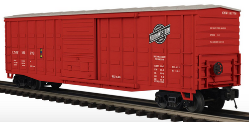 Pre-order for MTH Premier CNW 50' waffle side box car, 3 rail