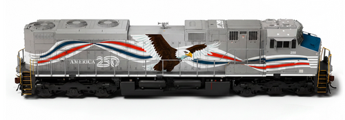 Pre-order for MTH Premier NS #250 America 250th Aniv  SD70ACe , 3 rail or 2 rail, Proto 3.0