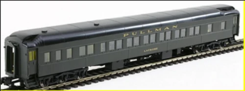 Pre order for Golden Gate Depot  Unlettered (Pullman Green) 12-1 heavyweight sleeper, 2 rail or 3 rail