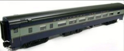 Pre order for Golden Gate Depot B&O Modernized heavyweight  Coach, 2 rail or 3 rail