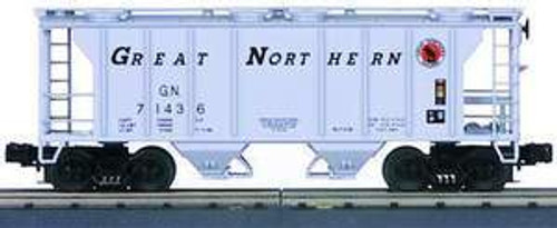 MTH Premier Great Northern PS-2 34' Covered Hopper, 3 rail