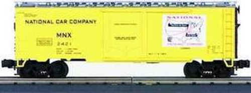 MTH Premier National Car Company 40' Plug Door (bunkerless) Reefer, 3 rail