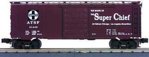 MTH Premier SF "Super Chief" 40'  Box car, 3 rail
