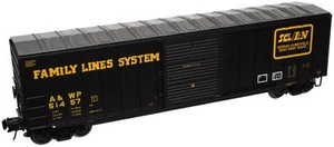 Atlas O AWP (Family Lines) ACF 50'  1970's & later  box car, 3 rail or 2 rail