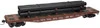 Atlas O PDT Exclusive PRR 50' flat car with pipe load