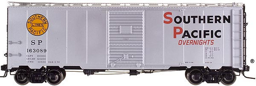 Atlas O SP (silver) AAR 40' box car, 3 rail or 2 rail Atlas O SP (silver) AAR 40' box car, 3 rail or 2 rail