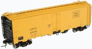 Atlas O special run RI/ URTX 40' steel reefer, 2 rail or 3 rail