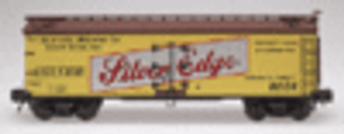Atlas O Silver Edge Beer 40' wood reefer, 3 rail or 2 rail