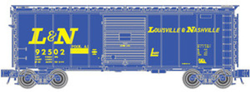 Atlas O L&N 40' (1950's-70's) steel box car,  3 rail or 2 rail