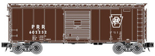 Atlas O PRR (plain keystone) 40' steel box car,  3 rail or 2 rail
