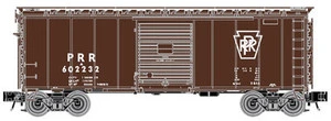 Atlas O PRR (plain keystone) 40' steel box car,  3 rail or 2 rail