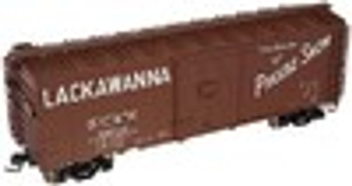 Atlas O Lackawanna  40' steel (1950s-70s) box car,  3 rail or 2 rail