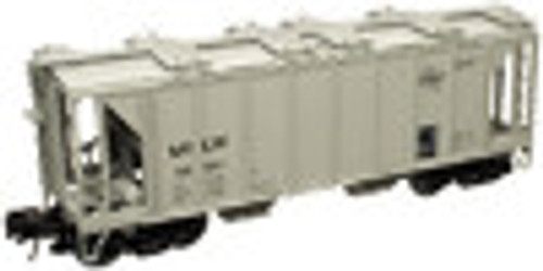 Atlas O MILW 34'  ACF Covered Hopper, 3 rail  or 2 rail