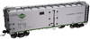 Atlas O IC  (silver)  40' steel reefer, 3 rail or 2 rail