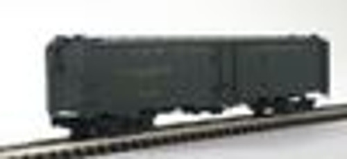 Golden Gate Depot UNLETTERED  54' steel express reefer, 2 rail, atlas trucks