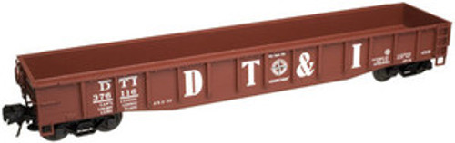 Atlas O DT&I  50' steel gondola, 3 rail or 2 rail