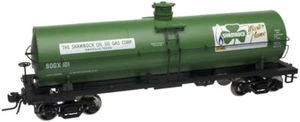 Atlas O Shamrock Oil 11,000 gallon  tank car, 3 rail or 2 rail