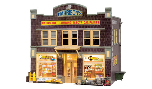 Woodland Scenics O gauge Hardware store..super detailed