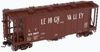Atlas O LV (tuscan)  single bay 40' Airslide Covered Hopper car, 2 rail  or 3 rail