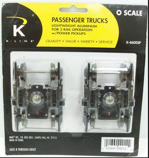 K-line  Lightweight passenger car trucks, 2 rail (pair)