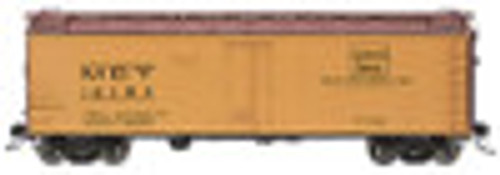 Atlas O Lackawanna  40' steel reefer, 3 or 2 rail