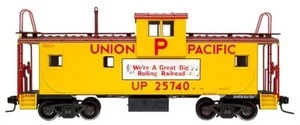 Atlas O UP  (trainman)  Extended Vision caboose, 3 rail