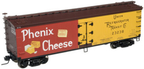 Atlas O Phenix cheese 40' wood reefer, 3 rail or 2 rail