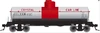 Atlas O Crystal Car Line 8000 gallon tank car, 3 rail or 2 rail