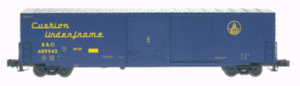 Atlas O B&O  60' auto parts  box car,  2 rail or 3 rail